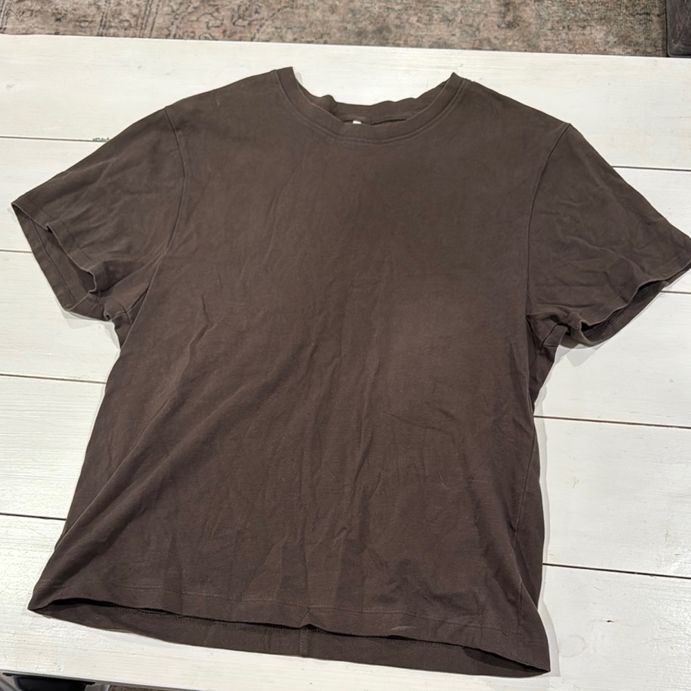 Fear of God Brown Short Sleeve Tee